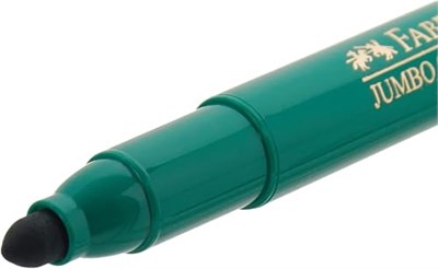 Faber-Castell Eğlenceli Jumbo Keçeli Kalem,12Li, 12 Renk