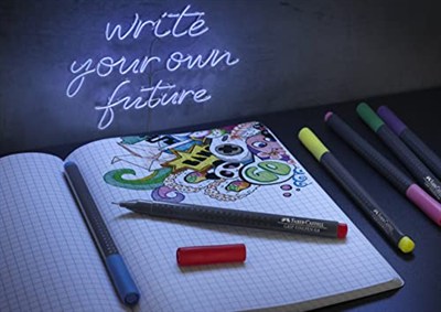 Faber-Castell Grip Finepen 0.4 mm, 10lu set