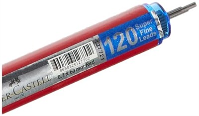 Faber-Castell Grip Min, 0.7, 2B, 60mm 1li, 120 Adet, Siyah
