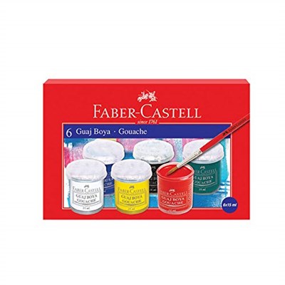 Faber-Castell Guaj Boya 6 renk
