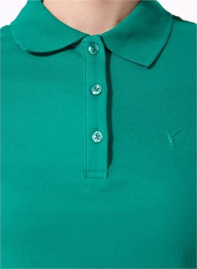 Fabrika Polo Yaka Basic T-Shirt, DEEP