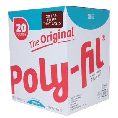Fairfield Poly-Fil Premier 100% Polyester Fiberfill-20lb Box -PFLB20