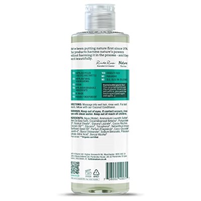 FAITH IN NATURE Coconut / %99 Doğal İçerikli Şampuan-Nemlendirici Hindistan Cevizi Normal&Kuruya Dönük Saçlar İçin - Seçenekler: 400 ml, 400 ml (2 paketi)