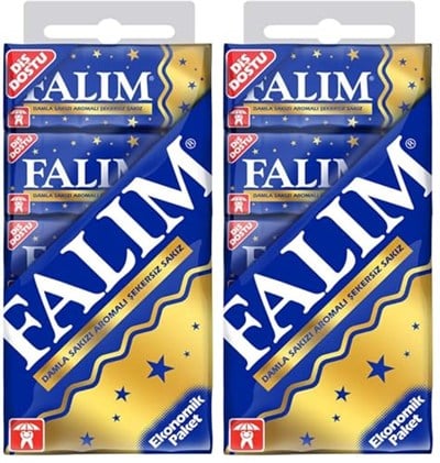 Falim Damla Sakızlı 10li Paket 35 gr