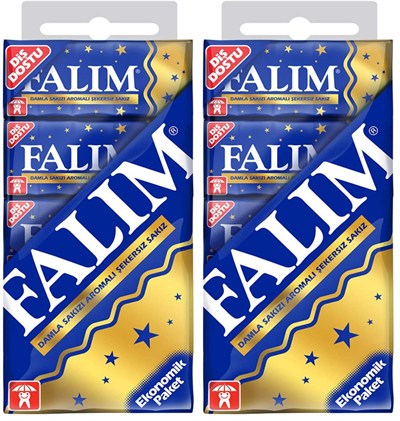 Falim Damla Sakızlı 10li Paket 35 gr