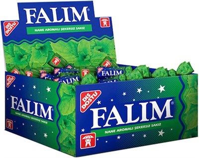 Falim Nane Aromalı Şekersiz Sakız 1,4 gx 100 Adet