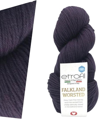 Falkland Worsted 76055 PATLICAN MORU