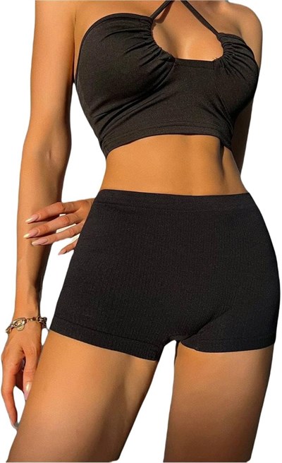 Fancy&Dancy Kadın Kaşkorse Kumaş Boxer Şort Külot 60300