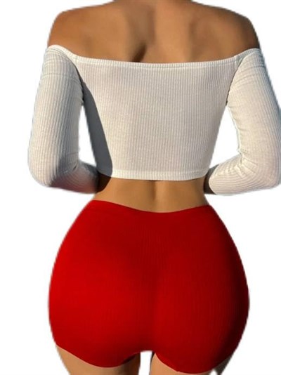 Fancy&Dancy Kadın Kaşkorse Kumaş Boxer Şort Külot 60300