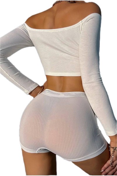Fancy&Dancy Kadın Kaşkorse Kumaş Boxer Şort Külot 60300