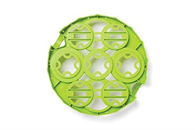 Farm to Table Çift Konserve Rafı, Naylon, Quart veya Pint Boyutları 11,5 x 11,5 x 2