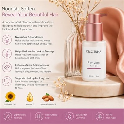Farmasi DR C Tuna Reviving Canlandırıcı Saç Serumu (30 ml)