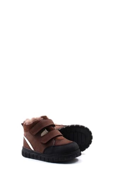 FAST STEP Hakiki Deri Kürklü Unisex Çocuk Klasik Bot 157KXA1979