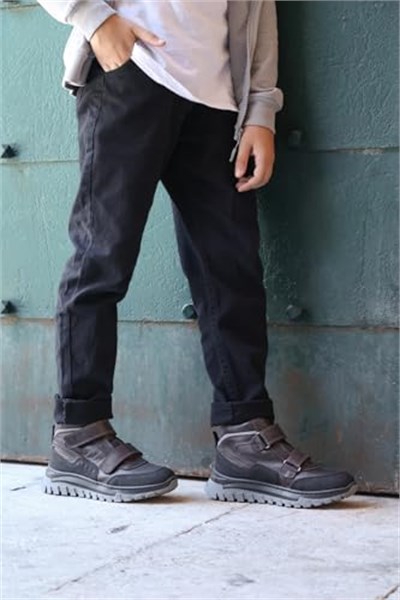 FAST STEP Hakiki Deri Unisex Çocuk Klasik Bot 612SFA1586-1