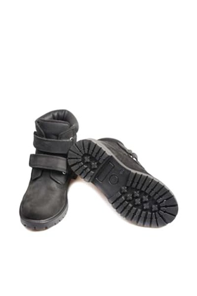 FAST STEP Hakiki Deri Unisex Çocuk Worker Bot 006SPA1001