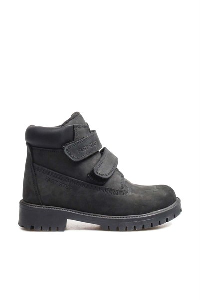 FAST STEP Hakiki Deri Unisex Çocuk Worker Bot 006SPA1001