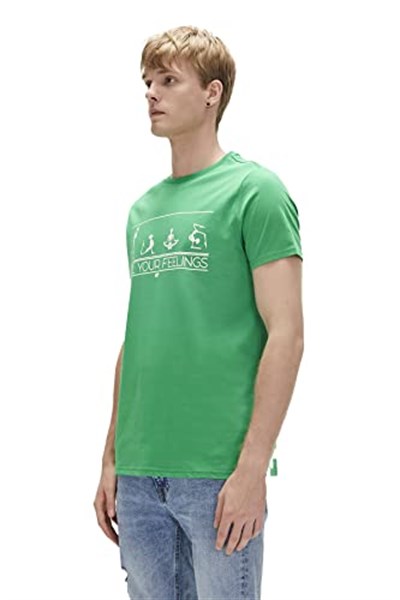 Feel You Erkek T-Shirt - 23.01.07.025 Yeşil