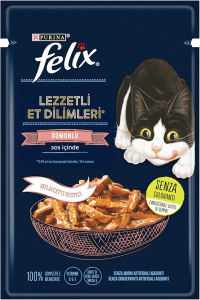 Felix Lezzetli Dilimler Somonlu 80 Gr 2li paket