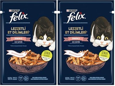 Felix Lezzetli Dilimler Somonlu 80 Gr 2li paket