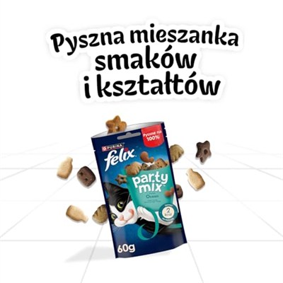 Felix Party Mix Kedi Ödül Maması Okyanuz Karışımı 60 Gr