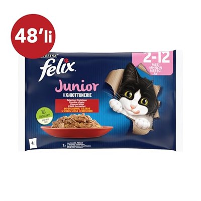 Felix Yavru Kedi Avantajlı Paket (12x4= 85gr)