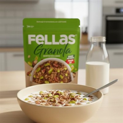 Fellas Granola Antep Fıstığı ve Kakao 200 gr