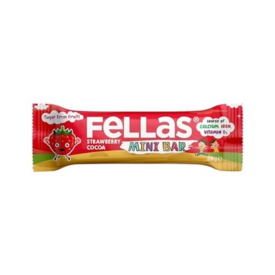Fellas Kids Meyve Bar Çilekli ve Kakaolu 28 gr