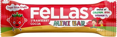 Fellas Kids Meyve Bar Çilekli ve Kakaolu 28 gr
