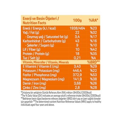 Fellas Protein Granola Karışık Kuruyemiş ve Kakao 270 gr 3lü paket