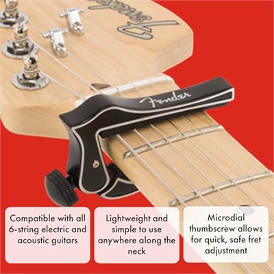 Fender Dragon Capo Elektro ve Akustik Kaposu