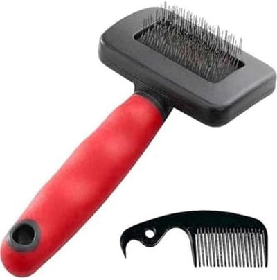 Ferplast Gro 5942 Metal Dişli Tarak, S, Red - Bedenler: L (2 paketi), S (2 paketi), S (4 paketi), L, M, S, Xl