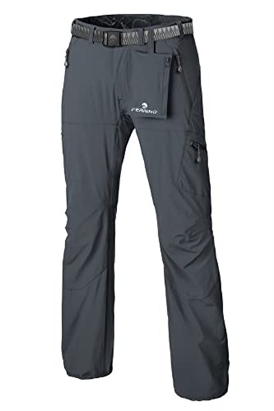 Ferrino Hafif Trekking ve Yürüyüş Pantolonları Hervey Pantolon Adam Zümrüt - Mavi - 54
