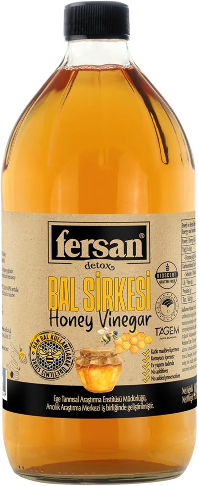 Fersan Detoks Bal Sirkesi Cam 490 ml