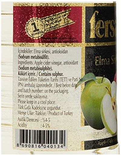 Fersan Elma Sirkesi 500 ml (2 paketi)