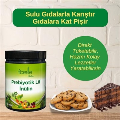 Fibrelle Prebiyotik Lif Inülin 500 gr