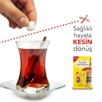 Fibrelle Sukraloz Tablet Tatlandırıcı 300lük Kutu