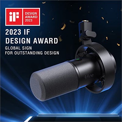 Fifine K688 USB - XLR Dinamik Yayıncı Youtuber Bilgisayar Oyuncu Stüdyo Mikrofonu