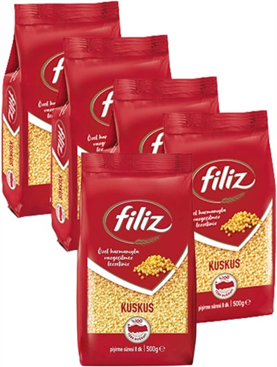 Filiz Kuskus Makarna 500 gr x 5 adet