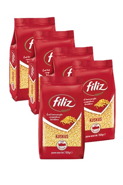 Filiz Kuskus Makarna 500 gr x 5 adet