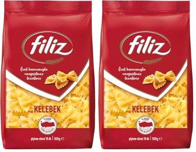 FİLİZ MAKARNA 500GR KELEBEK 2li paket