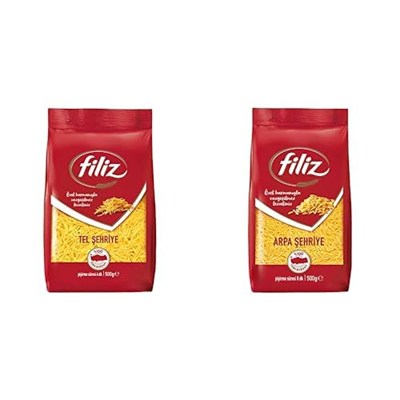 Filiz Tel Şehriye 500 g ve Filiz Arpa Şehriye 500 g
