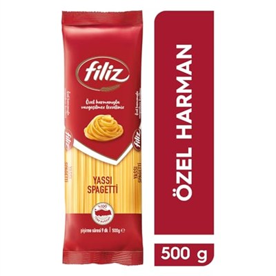 Filiz Yassı Spagetti Makarna 500 g.