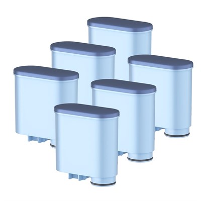 Filswa Philips Aqua Clean tam otomatik kahve makinesi ile uyumlu su filtresi, Philips 3100, 4000, 5000, Saeco, LatteGo, Gaggia - CA6707, CA6903 kireç ve su filtresi için yedek (6 adet)