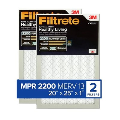 Filtrete Premium sağlıklı Living Filter, EA03-2PK-6E