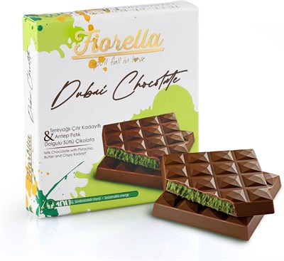 Fiorella Dubai Çikolatası 60 Gr. (1 Paket)