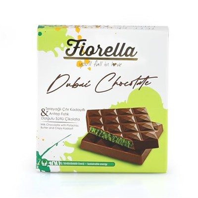Fiorella Dubai Çikolatası 60 Gr. (1 Paket)