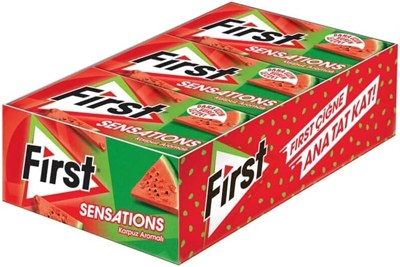 First Infinity 60 Dk Nane Aromalı Şekersiz Sakız 27 gr 12 Adet
