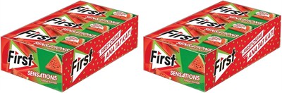 First Infinity 60 Dk Nane Aromalı Şekersiz Sakız 27 gr 12 Adet