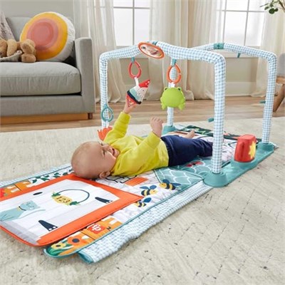Fisher Price 3ü 1 Arada Sevimli Kulübe Jimnastik Merkezi, 0+, HJK45