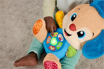 Fisher-Price bebekler için eğitici oyuncak, Eğlen ve Öğren Yaşa Göre Gelişim Köpekçik, 6 ay ve üzeri bebekler için müzikli pelüş - Seçenekler: Köpekçik, Köpekçik - Kız Kardeş, Oyun Konsolu, Yürüteç...